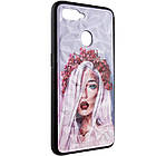 TPU+PC чохол Prisma Ladies для Oppo A5s / Oppo A12 Ukrainian Girl, TPU+PC