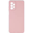 Силіконовий чохол Candy Full Camera для Samsung Galaxy A32 5G Рожевий / Pink Sand