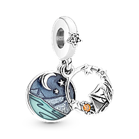 Срібна намистина для браслета Пандора Pandora "Нічний пейзаж" 791686C01