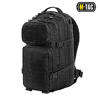 Тактический рюкзак M-TAC ASSAULT PACK LASER CUT. Армейский рюкзак м-так на 20л. Военный рюкзак М-ТАК. (Черный)