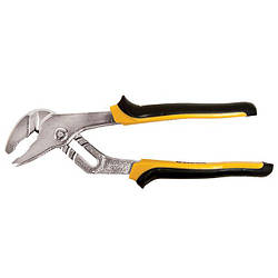 Кліщі переставні для труб 200 мм із жовто-чорними ручками SIGMA (4102841)