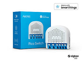 Вставне реле з лічильником електроенергії Aeotec Pico Switch Zigbee — ZGA002