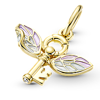 Серебряный кулон "Крылатый ключ" 360034C01