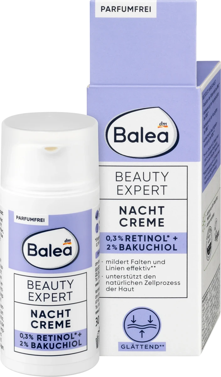 Нічний крем для обличчя Balea Beauty Expert, 50 мл