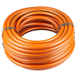 Шланг для поливання Бурштин 3 шари армований 1/2" 20 м FLORA (5066634)