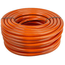 Шланг для поливання Бурштин 3 шари армований 3/4" 30 м FLORA (5066854)