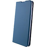 Шкіряний чохол книжка GETMAN Elegant (PU) для Motorola Edge 40 Синій, Штучна шкіра, Слот для візитки, фото 3