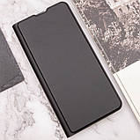Шкіряний чохол книжка GETMAN Elegant (PU) для Motorola Edge 40 Чорний, Штучна шкіра, Слот для візитки, фото 6