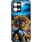 TPU+PC чохол Prisma Ladies для Oppo Reno 7 4G