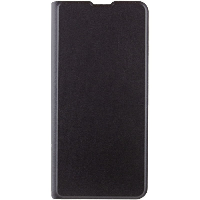 Шкіряний чохол книжка GETMAN Elegant (PU) для Motorola Moto E40 Чорний, Штучна шкіра, Слот для візитки