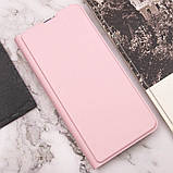 Шкіряний чохол книжка GETMAN Elegant (PU) для Nokia C31 Рожевий, Штучна шкіра, Слот для візитки, фото 4
