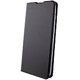 Шкіряний чохол книжка GETMAN Elegant (PU) для Nokia C31 Чорний, Штучна шкіра, Слот для візитки, фото 2