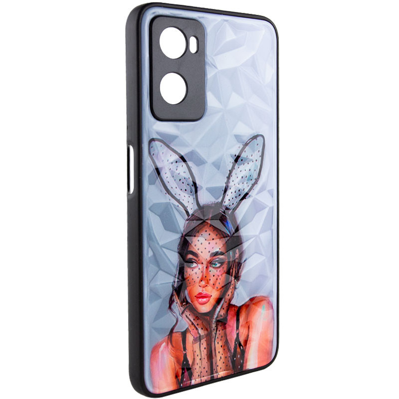 TPU+PC чохол Prisma Ladies для Oppo A57s/A77s Rabbit, TPU+PC