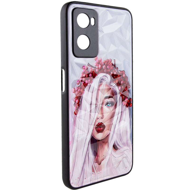 TPU+PC чохол Prisma Ladies для Oppo A57s/A77s Ukrainian Girl, TPU+PC