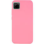 Чохол Silicone Cover Full without Logo (A) для Realme C11 Рожевий / Pink