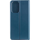 Шкіряний чохол книжка GETMAN Elegant (PU) для Nokia G22 Синій, Штучна шкіра, Слот для візитки, фото 2