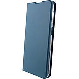 Шкіряний чохол книжка GETMAN Elegant (PU) для Nokia G22 Синій, Штучна шкіра, Слот для візитки, фото 3