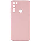 Силіконовий чохол Candy Full Camera для Xiaomi Redmi Note 8 Рожевий / Pink Sand