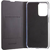 Шкіряний чохол книжка GETMAN Elegant (PU) для Nokia G22 Чорний, Штучна шкіра, Слот для візитки, фото 4