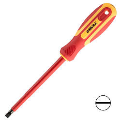 Викрутка діелектрична шліцьова SL6.0×125мм 1000В CrV SIGMA (4008091)