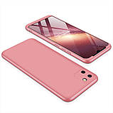 Пластикова накладка GKK LikGus 360 градусів (opp) для Realme C11 (2020) Рожевий / Rose Gold, фото 2