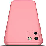 Пластикова накладка GKK LikGus 360 градусів (opp) для Realme C11 (2020) Рожевий / Rose Gold, фото 3