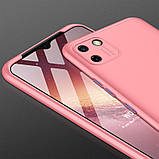 Пластикова накладка GKK LikGus 360 градусів (opp) для Realme C11 (2020) Рожевий / Rose Gold, фото 5