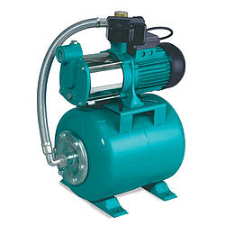 Станція 0.6 кВт Hmax 35 м Qmax 80 л/хв (багатоступ. насос) 24 л LEO (776411)