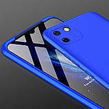 Пластикова накладка GKK LikGus 360 градусів (opp) для Realme C11 (2020) Синій, фото 3