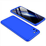 Пластикова накладка GKK LikGus 360 градусів (opp) для Realme C11 (2020) Синій, фото 5