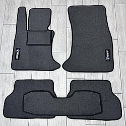 Ворсові килимки в салон для BMW 5-Series E60 2003-2010 / БМВ Е60 килимки ворсові