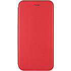 Шкіряний чохол (книжка) Classy для Samsung Galaxy A52 4G / A52 5G / A52s Червоний, Слот для візитки