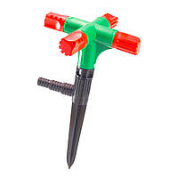 Дощувач 4 хід + кілочок SLD зелений