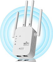 KCB WiFi Extender Усилитель сигнала до 3000 кв. футов и 30 устройств, расширитель диапазона Wi-Fi,