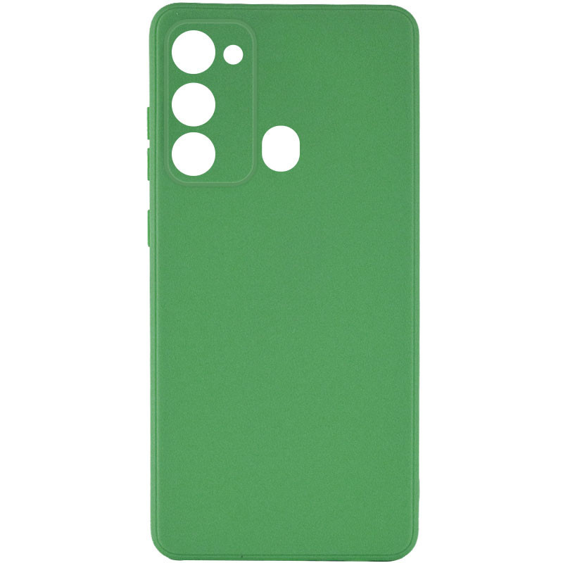 Силіконовий чохол Candy Full Camera для Tecno Spark Go 2022 (KG5m) / Spark 8C Зелений / Green