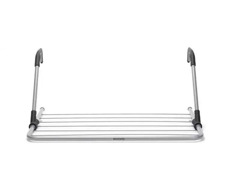 Навесная складная сушилка Stainless Steel Drying Rack для белья 67,5 х 37,5 х 30 см - фото 2 - id-p2120130374