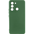Чохол Silicone Cover Lakshmi Full Camera (A) для TECNO Pop 5 LTE Зелений / Dark green, Full camera