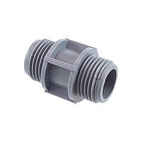 З'єднання бочка із зовнішнім різьбленням SLD 1/2'' сірий