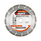 Диск алмазний GRANITE SEGMENTED TURBO 180х2,6 мм 22-24% 8600 об./хв 9-01-180