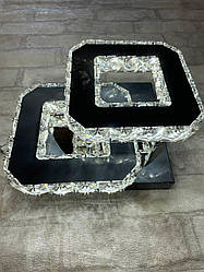 Світильник світлодіодний кришталевий Linisoln 40W колір Хром D-2 HR