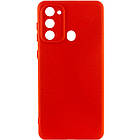 Чохол Silicone Cover Lakshmi Full Camera (A) для Tecno Spark Go 2022 (KG5m) Червоний / Red, Full camera