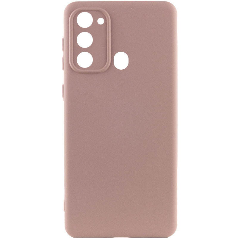 Чохол Silicone Cover Lakshmi Full Camera (A) для Tecno Spark Go 2022 (KG5m) Рожевий / Pink Sand, Full camera