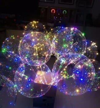 Светящиеся шары на палочке bobo light разноцветные - фото 4 - id-p2120121142