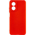 Чохол Silicone Cover Lakshmi Full Camera (A) для Oppo A17 Червоний / Red, Full camera
