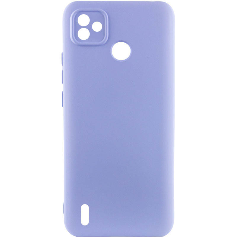 Чохол Silicone Cover Lakshmi Full Camera (A) для TECNO POP 5 Бузковий / Dasheen, Full camera