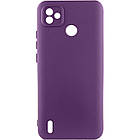 Чохол Silicone Cover Lakshmi Full Camera (A) для TECNO POP 5 Фіолетовий / Purple, Full camera