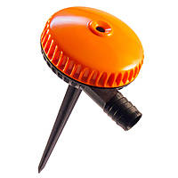 Равлик для поливу з кілочком SLD ⌀ 9 см оранжевий