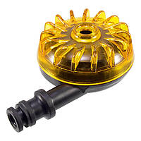 Равлик для поливу прозорий (під конектор) SLD ⌀ 7 см жовтий