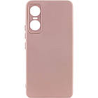 Чохол Silicone Cover Lakshmi Full Camera (A) для Tecno Pop 6 Pro Рожевий / Pink Sand, Full camera