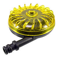 Равлик для поливу прозорий (під конектор) SLD ⌀ 11 см жовтий